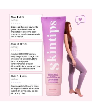 Misty Jelly - Gel e Netoyante & d maquillante 2 en 1 - Skincare pour Adolescent - Vegan Bio & Made in France - T st Dermatologiquement - Format 100 ml 100 ml (Lot de 1) - Buy Online on GoSupps.com