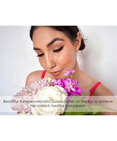 Seraphine Botanicals 91% Natural Creamy Lip & Cheek Stain Butter (Guava) | Multi-Purpose Beauty Product - Buy Online on GoSupps.com