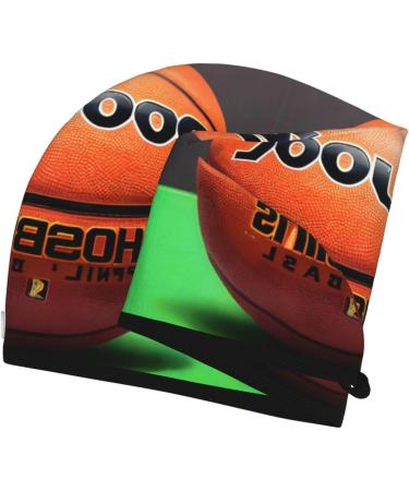 Super Absorbent Basketball Background Dry Hair Cap for Girls Quick-Dry Elastic Wrap for Long Thick Hair - Buy Online on GoSupps.com