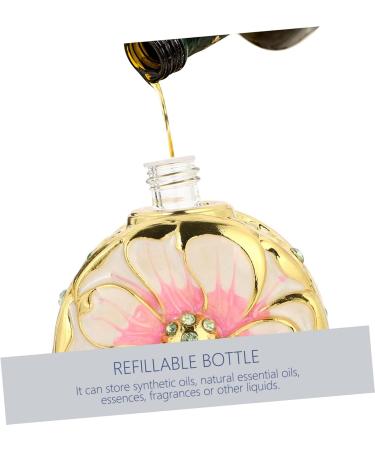 Housoutil Perfume Bottle Essential Oil Bottle Glass Dropper Bottle Empty Makeup Bottle Pharamoneperfume Arab Perfumes Rose Perfume 4 Oz Perfume Vial Perfume Spray Old Fashioned Egypt Travel 12x6cm Black - Buy Online on GoSupps.com