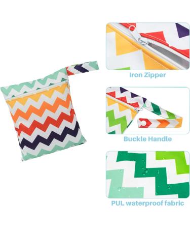 ALLY-MAGIC Wet Bag: Washable Cloth Diaper Bags with Zippers - Daycare Organizer for Swimsuits and Wet/Dry Clothes - Hanging Storage Bag - Buy Online on GoSupps.com