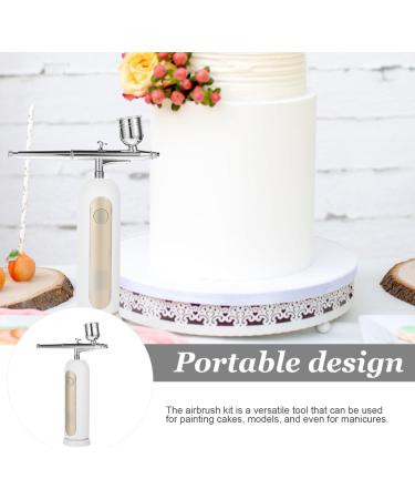 Baluue 1 Set Spray Hydrating Apparatus Air Brush for Cake Decoration Makeup Airbrush Air Brush for Nails Airbrush Kit with Compressor Food Airbrush Kit Airbrush with Compressor 19.00X15.50X4.50CM White - Buy Online on GoSupps.com