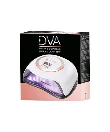 DVA Professional 65W UV & LED Lamp - Ideal for Gel Acrygal & Semi-Permanent Nails | Digital Timer & LCD Screen - Buy Online on GoSupps.com