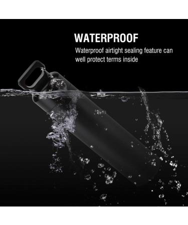 Alomejor Waterproof Survival Pill Bottles - Aluminum Alloy Pill Box & Sealed Container for Travel - Buy Online on GoSupps.com