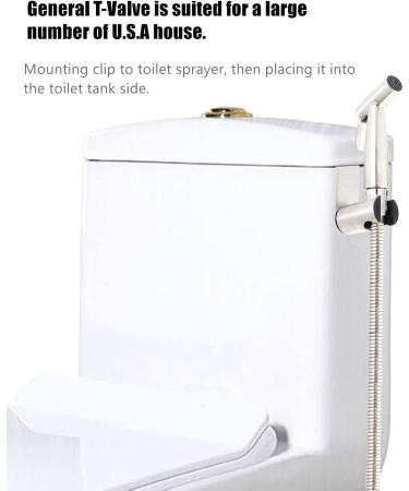 YaeCCC Cloth Diaper Sprayer - Handheld Bidet for Toilet Seat | Anti-leak Hose | Wall Mounted - Multi-function for Baby & Pets - Buy Online on GoSupps.com