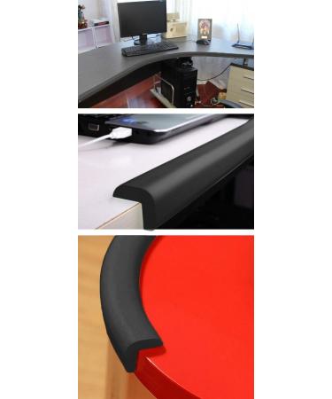 Edge Protection 2m Corner Safety for Furniture - Child & Baby Protection Adhesive - Black White & Brown Options - Buy Online on GoSupps.com