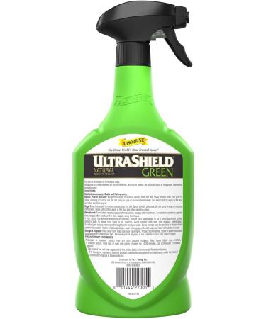 Absorbine Ultra Shield Green Body Spray 950ml - Premium Insect Repellent for Pets | Fast International Shipping - Buy Online on GoSupps.com