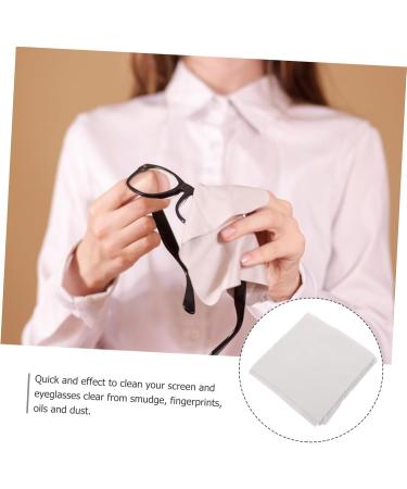 50pcs Microfiber Cleaning Cloth for Glasses - Eyeglass Lens Wipe Streak-Free Ideal for Lenses & Screens - International Shipping Available - Buy Online on GoSupps.com