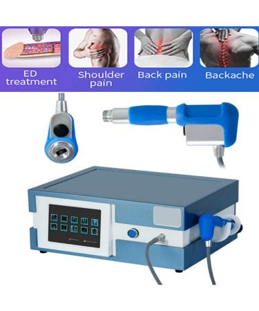 Acoustic Shockwave Therapy Device for Pain Relief - ED Shockwave Machine for Back, Waist, Leg Pain - Blue2 - Buy Online on GoSupps.com