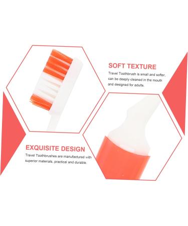 Minkissy Travel Toothbrush Set - 12 PTH Fine Manual Toothbrushes for Children & Adults | Lightweight Hotel & Home Use | Best Oral Hygiene Household Goods - Buy Online on GoSupps.com