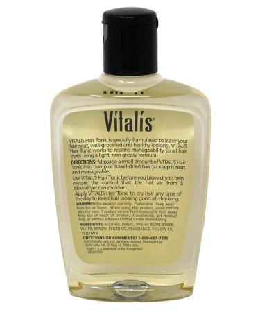 Vitalis Hair Tonic 7 Ounces - Value Pack of 3 for Healthy Hair Growth - Buy Online on GoSupps.com