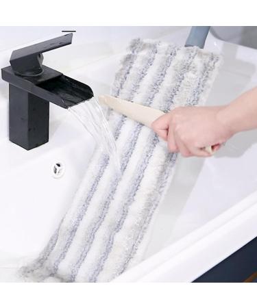 Mop Hand Washable Absorbent Household Floor Cleaning Wet and Dry Use Commercial Dust Removal Office Hotel Reusable to pursue happiness - Buy Online on GoSupps.com