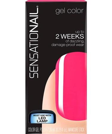 Sensationail By Nailene Color Gel Polish Pink Bouquet .25 Oz - Buy Online on GoSupps.com