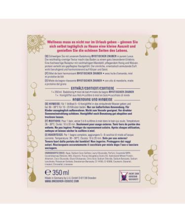 Dresden Essence Bathing Honey 350 ml - Calming & Harmonizing Gift for Mother's Day | Mystical Magic Bath Set - Buy Online on GoSupps.com
