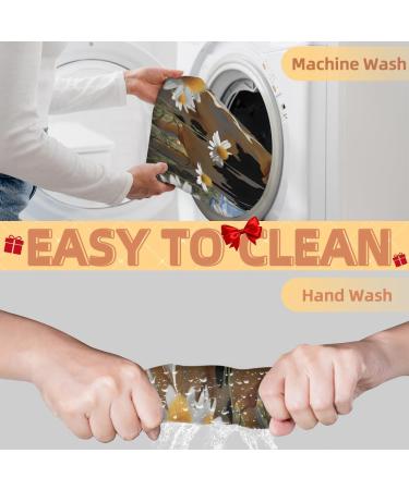 Shop Cow Daisy Flower Beard Bib Apron Perfect Beard Hair Catcher for Men Ideal Father's Day & Christmas Gifts for Dad and Husband - Buy Online on GoSupps.com