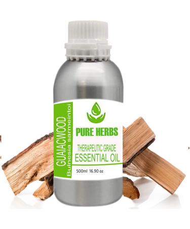 Buy Pure Herbs Guaacwood Essential Oil (1000 ml) - Natural & Therapeutic Grade | International Shipping Available - Buy Online on GoSupps.com