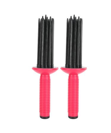 Styler for Curly Hair Curl Tools Hair Curler Hair Fluffy Curling Roll Comb Anti Slip Curling Wand Hairstyling Tools Curling Wand