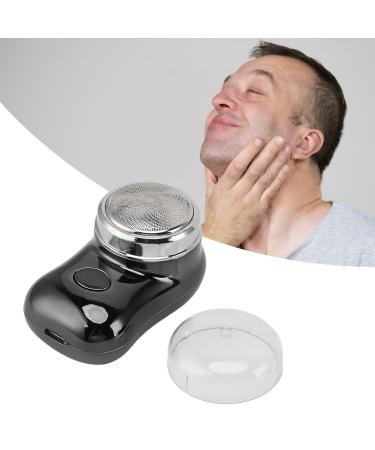 Mini Beard Trimmer Clippers - Low Noise Electric Cutter Compact & Type C Rechargeable for Travel & Daily Use (Black - Buy Online on GoSupps.com