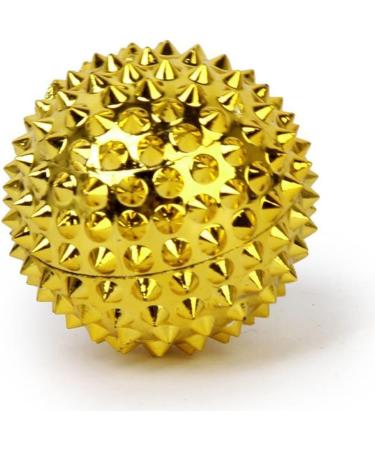 NATHA 1 Pair Golden Magnet Palm Massage Balls - 32mm for Relaxation & Pain Relief | International Shipping Available - Buy Online on GoSupps.com