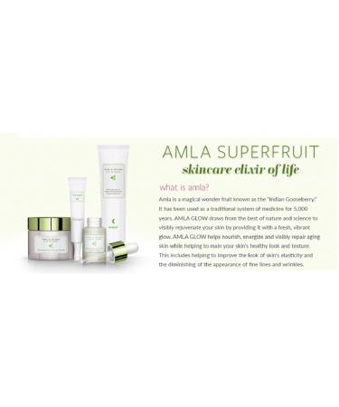 AMLA GLOW Detoxifying Clay Mask | Exfoliating Mineral-Rich Facial | 90-Day Supply - 4 Ounces - Buy Online on GoSupps.com