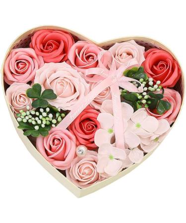 Rose Flower Soap Bouquet - Floral Scented Bath Soap for Valentines Day - Buy Online on GoSupps.com