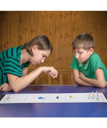 Table Top Bowling Game for Kids and Adults - Fun Family and Friends Board Game for Team Training - Easy Setup and Compact Storage - Buy Online on GoSupps.com