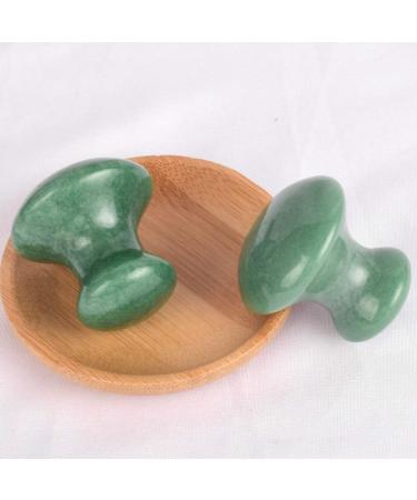Uonlytech Mushroom Facial Massage Stone & Jade Roller Kit - Natural Skincare Tool for Radiant Skin - Buy Online on GoSupps.com