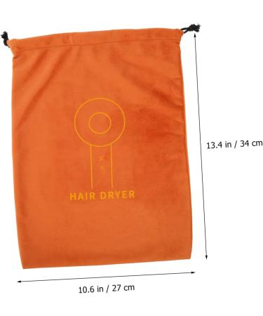 MAGICLULU 3pcs Hair Dryer Storage Bag Hairdryers for Women Tote Organizer Pouch Holder Blow Dryer Drawstring Bag for Women Handbag Inserts Organizer Flannel Tote Bag Suede Universal Travel - Buy Online on GoSupps.com