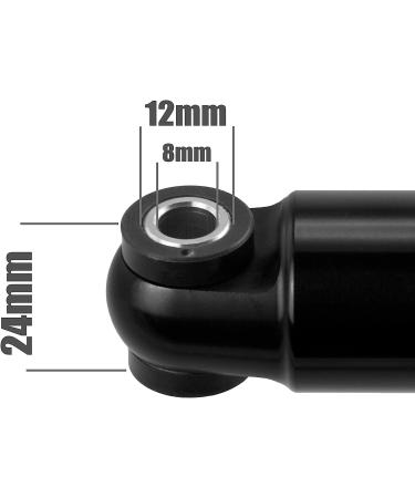 DNM Damping 3 System MTB Air Rear Shock Rebound/Lock Out/Adjustable Air Pressure - AL 7005/AL 6061 Shock Body - 165mm x 35mm, 190mm x 50mm, 200mm x 55mm - Gold Eye to Eye 200mm 7.87 55mm Travel - Buy Online on GoSupps.com