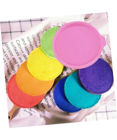 MAGICLULU 12 Pcs Round Griddle Non Stick Cake Mold Layer Cake Pan Silicone Bakeware Rainbow Cake Pans Rainbow Cake Baking Pan Silicone Cake Mold Round Baking Pan Baking Supplies Heart-Shaped 17 17 2.5cmx3pcs - Buy Online on GoSupps.com