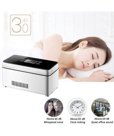 Insulin Refrigerator Medicine Cooler with Advanced Temperature Control Portable Home Travel Box for Medicine Cooler 2 Battery - Buy Online on GoSupps.com