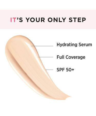 IT Cosmetics CC+ Cream Travel Size Light (W) - Full-Coverage Color Correcting Foundation with SPF 50+ - 0.406 fl oz - Buy Online on GoSupps.com