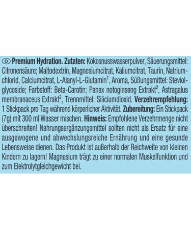 Weider Premium Hydration Electrolyte Powder - Sugar-Free Mineral Reload for Sports & Hangovers Vegan Refreshing Orange Maracuja Flavor - 10 Portions - Buy Online on GoSupps.com