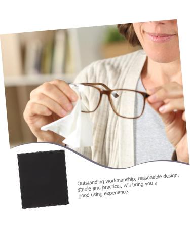 Gadpiparty 60 Pcs Glasses Cleaner Wipes - Effective Lens Cleaning Cloths for Eyeglasses Jewelry Screens & More | Optical Fiber Cloths - 3 Pack (17.5x14.5CM - Buy Online on GoSupps.com