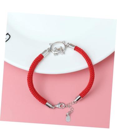 VALICLUD Women Bangle Red Bracelet Chinese Zodiac Bracelet Pig Shaped Bracelet Red Rope Bracelet Bangles for Girls Birthday Charm Bracelet Bracelets Gift Bracelet Miss Fashion South - Buy Online on GoSupps.com