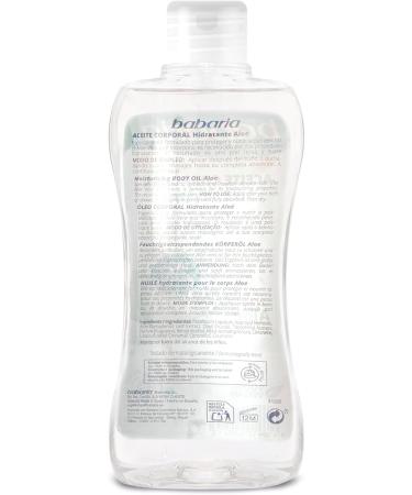Babaria Natural Body Oil with Aloe Vera - 400ml | Nourishing Skincare for All Skin Types | Fast International Shipping - Buy Online on GoSupps.com
