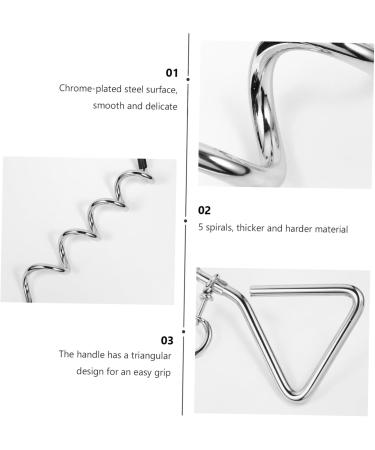Buy Angoily Stainless Steel Dog Clutch Belt - 2-Piece Metal Binder Set (42x8.5x4cm) - Durable Silver Design for International Shipping - Buy Online on GoSupps.com