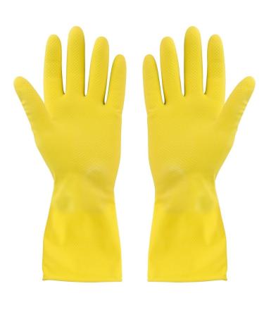 Elliott Household Cleaning Gloves Latex Washing Up Gloves with extra long cuff and soft breathable lining Long Lasting Quality in a Extra large size XL