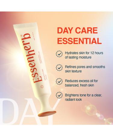 ESSENHERB Day to Night Routine Program 24H K Beauty Skincare Set with Bounce It Day Cream & Float It Night Cream Vegan Korean Moisturizer Duo for Hydration Firming & Wrinkle Care (1.01oz&1.o1oz) - Buy Online on GoSupps.com