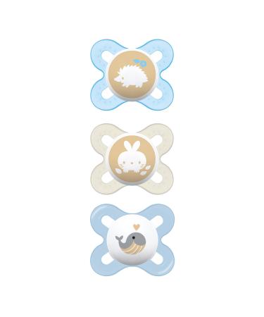 MAM Start Newborn Girl Pacifiers  Best for Breastfed Babies  Blue 3 Count (Pack of 1) Boy - Buy Online on GoSupps.com