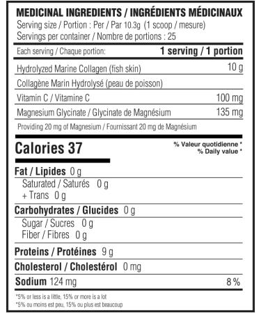 Believe Supplements Marine Collagen: Strong Bones Vibrant Skin and Rapid Recovery | Infused with Vitamin C & Magnesium for Enhanced Health & Wellness (Unflavored) - Buy Online on GoSupps.com
