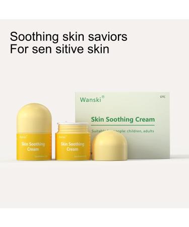 Wanski Natural Eczema Cream for Fast Relief | Herbal Ingredients for Sensitive Skin Types - Buy Online on GoSupps.com