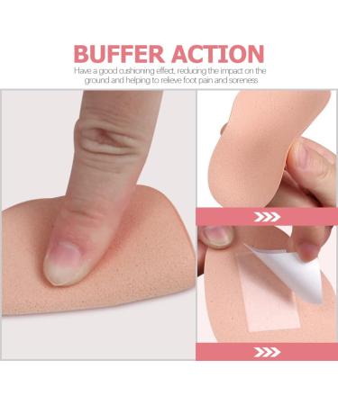 Mobestech 10 Pairs Forefoot Pad - Comfortable Gel Insoles for Women's Heels | Ball of Foot Cushions & Heel Support - Buy Online on GoSupps.com