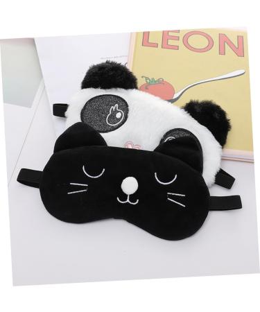 Healeved 1pc Sleep Mask Animal Masks Blindfolds for Panda Mask Funny Masks Plane Eye Cover Cat Sleeping Polyester Cat Sleeping Mask Funny Sleep Masks Sleeping Eye Mask to Sleep Goggles - Buy Online on GoSupps.com
