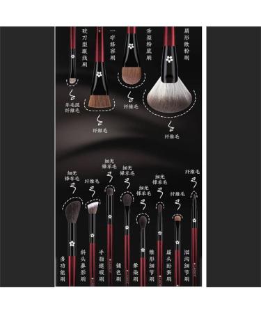DFHBFG Makeup Brush Set - Portable Beauty Brushes for Flawless Application | Convenient & Beautiful Design - Buy Online on GoSupps.com