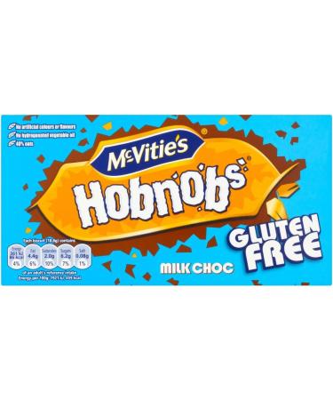 McVitie's Gluten Free Hobnobs and Milk Chocolate Hobnobs 4X 150g Multipack - Buy Online on GoSupps.com