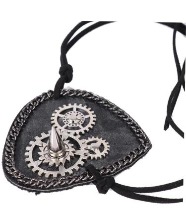 FOMIYES Gear Clock Prom Props Decoration Eye Mask Single Eye Mask Decor Blindfold Masquerade Eye Mask Eye Patch Apparel Punk M Black - Buy Online on GoSupps.com