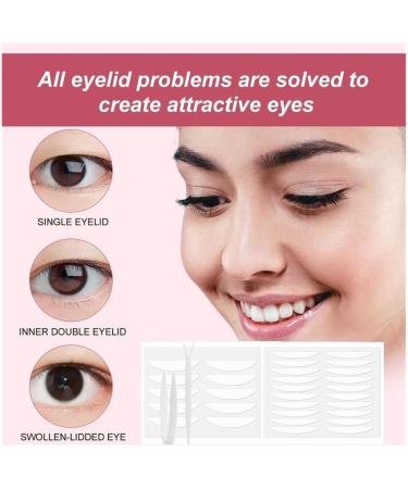 Eyelid Lifter Strips Eyelid Tape: Eyelid Tape for Hooded Eyes Invisible - Lids by Design Eyelid Strips by Eyelid Stripes Invisible Waterproof Eyelid Tape tweezers (4 Sizes 400 Pieces) - Buy Online on GoSupps.com