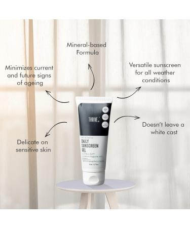 Sheltr Ultra-Light Daily Sunscreen Gel SPF 50 PA+++ | Mineral-Based UVA/UVB Protection | Anti-Aging Hydration for All Skin Types - 50ml - Buy Online on GoSupps.com