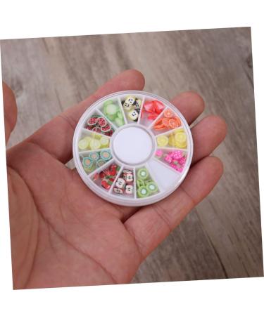 Housoutil Manicure Tool 12 Nail Beauty Accessories Nail Art Decor Diy Decoration for Nail Polymer Clay Slices for Nail Manicure Nail Protector - Buy Online on GoSupps.com